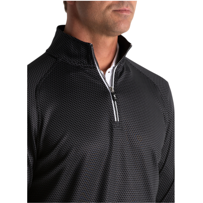 Fairway & Greene Men's Wave Long-Sleeve Quarter-Zip