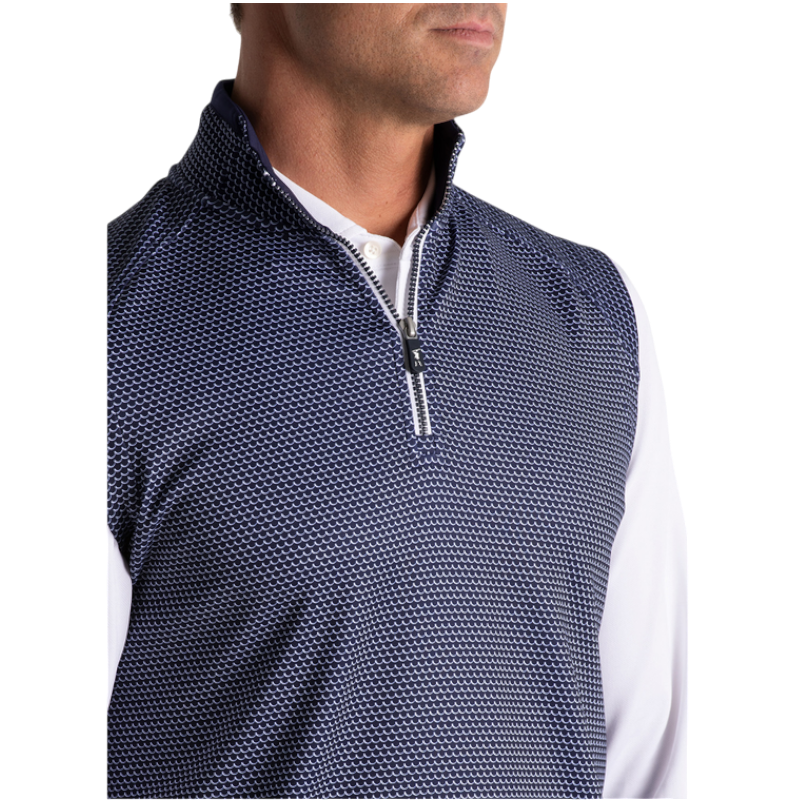 Fairway & Greene Men's Wave Quarter-Zip Vest