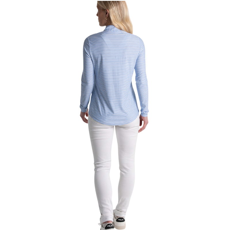Fairway & Greene Women's Fallon Snap Mock Neck