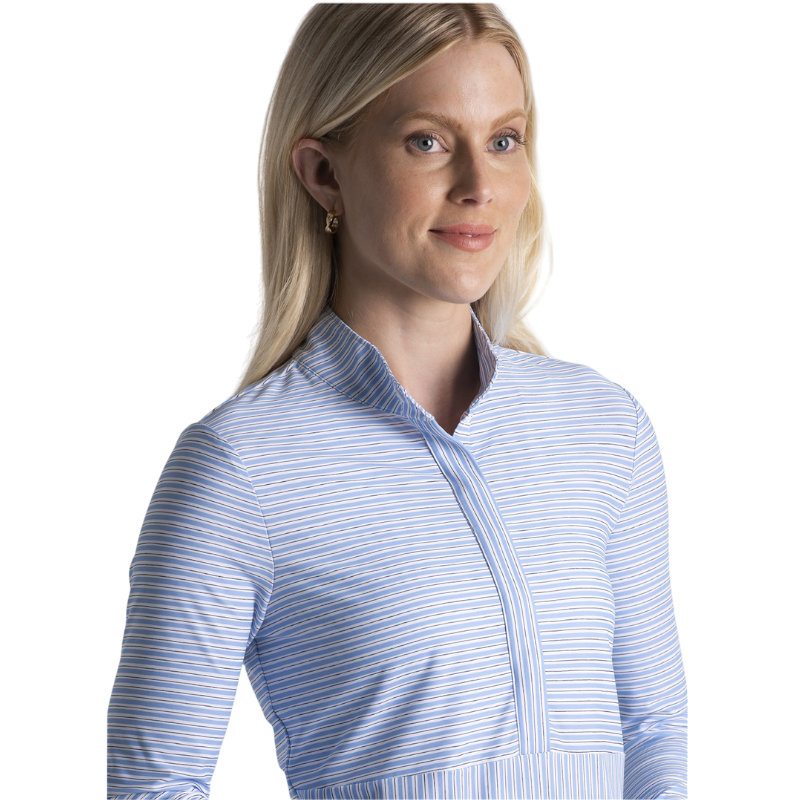 Fairway & Greene Women's Fallon Snap Mock Neck