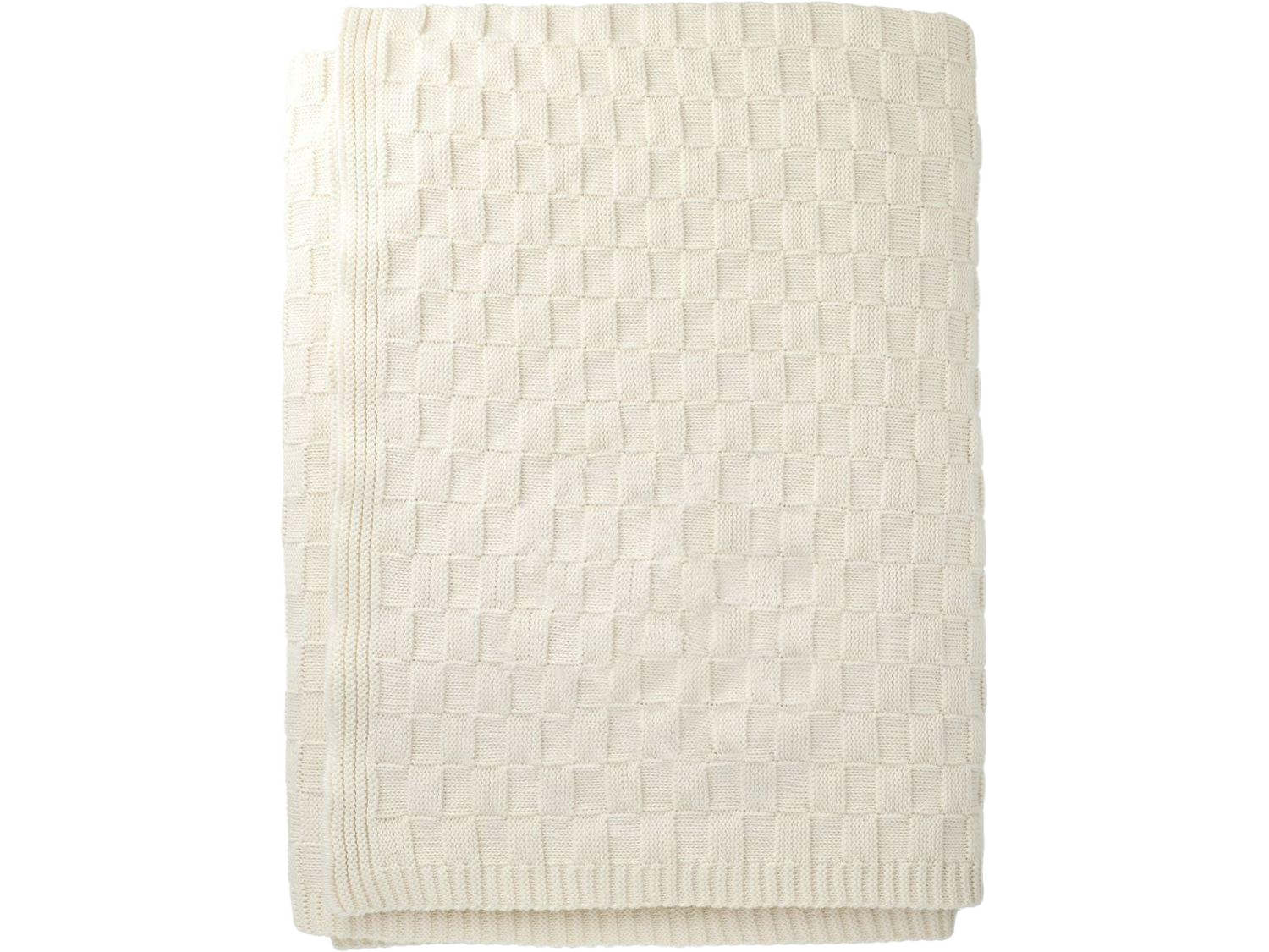 Made*Here New York Basketweave Cotton Blanket