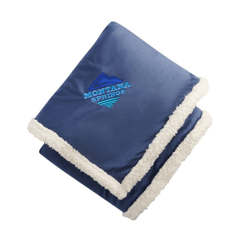 Field & Co.® Sherpa Blanket - Blankets - SwagWear