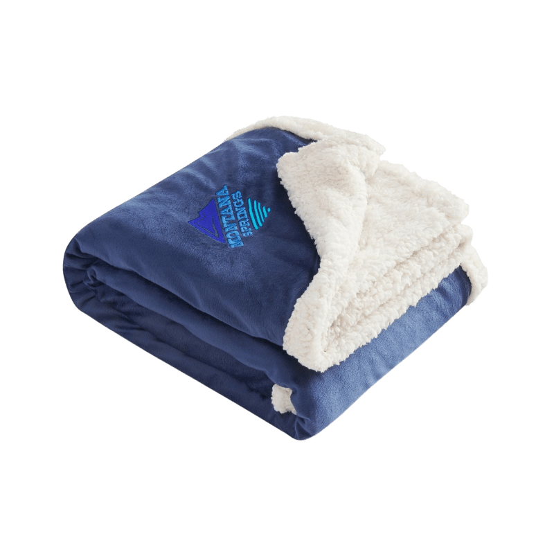 Field & Co.® Sherpa Blanket - Blankets - SwagWear