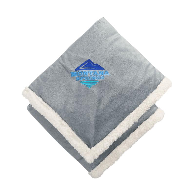 Field & Co.® Sherpa Blanket - Blankets - SwagWear