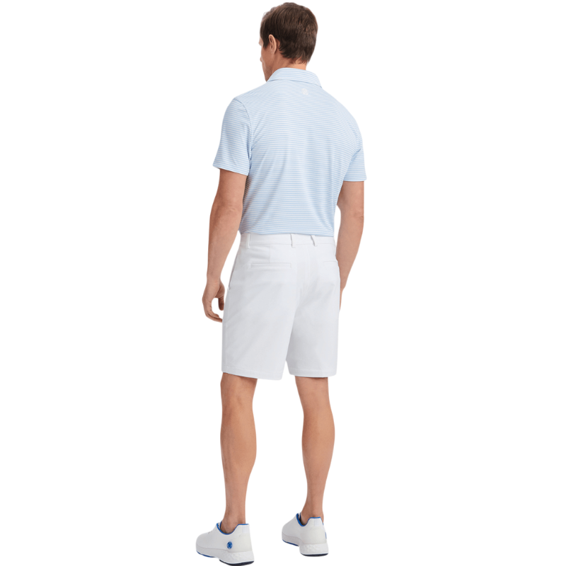 G/FORE Men's Feeder Stripe Tech Pique Polo