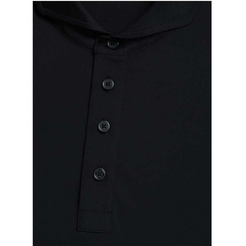 G/FORE Men's Melange Rib Gusset Tech Pique Polo