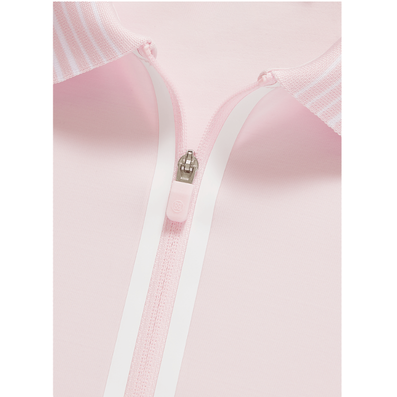 G/FORE Women's Silky Tech Nylon Quarter-Zip Polo