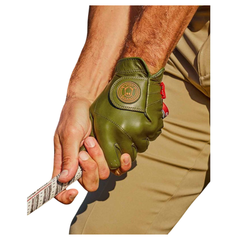 GHOST OLIVE GREEN GOLF GLOVE - Golf Gloves