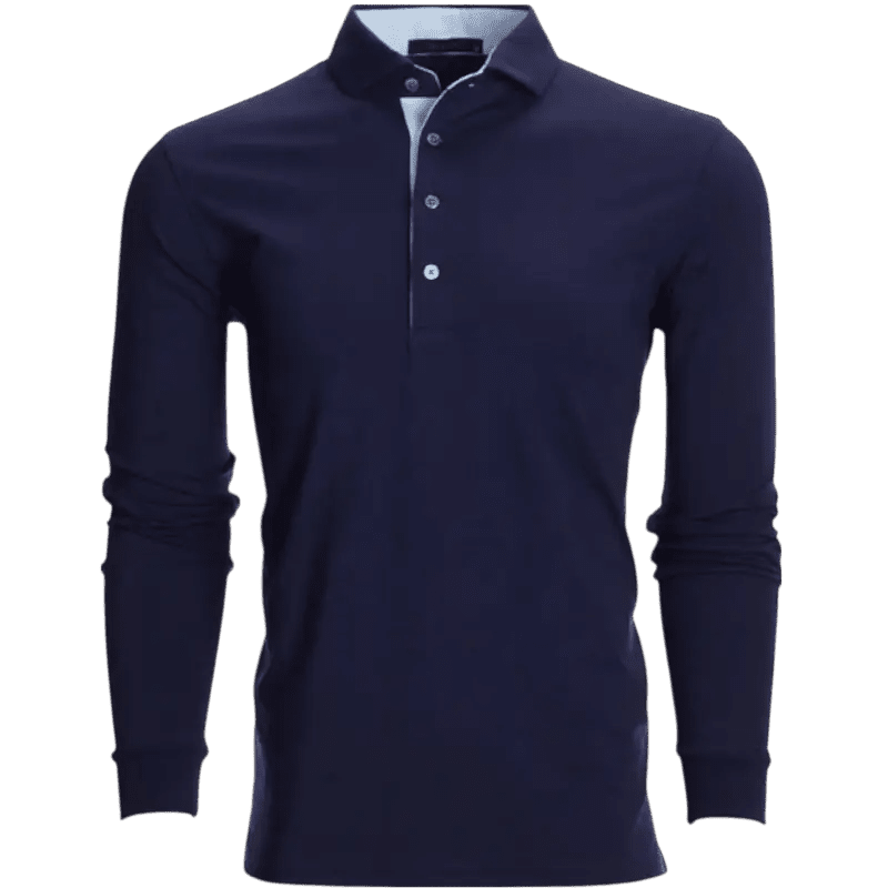 Greyson Men's Apache Long-Sleeve Polo - Long-Sleeved Polos - SwagWear