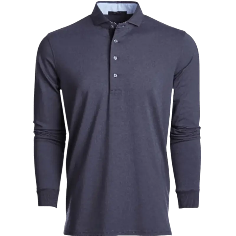 Greyson Men's Apache Long - Sleeve Polo - Long - Sleeved Polos - SwagWear