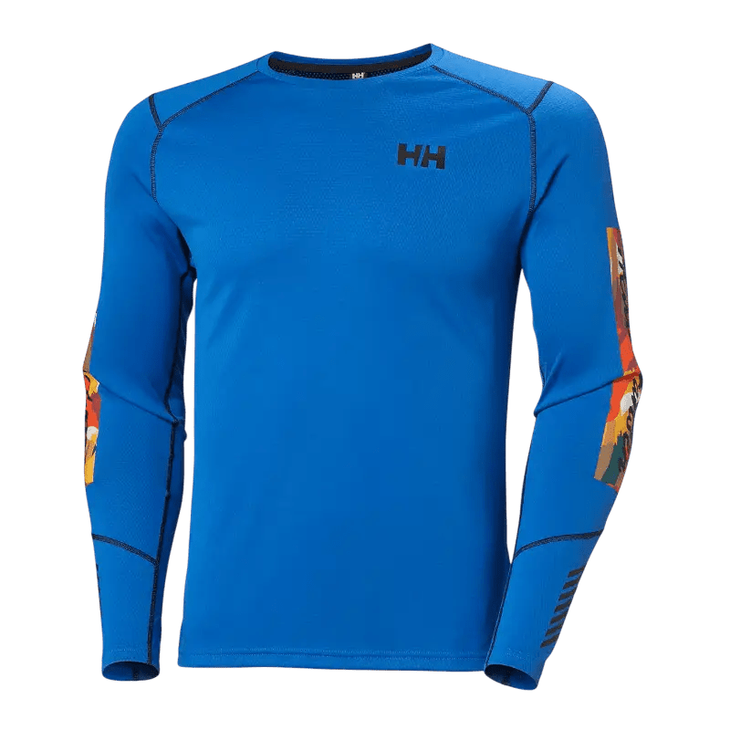 Helly Hansen Men's LIFA Active Crew - Long-Sleeved T-Shirts - SwagWear