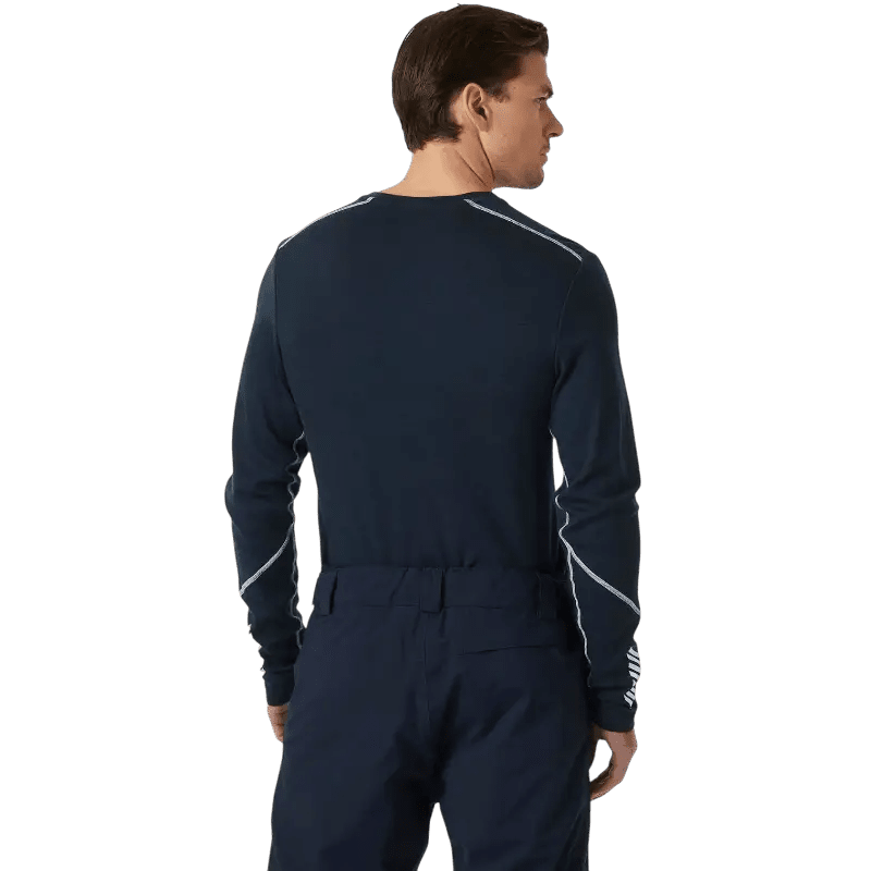 Helly Hansen Men's Lifa Merino Midweight Crew Top - Long-Sleeved T-Shirts - SwagWear
