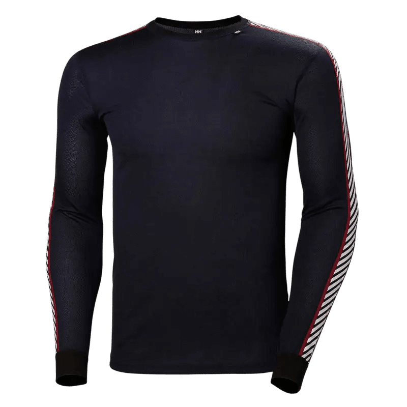 Helly Hansen Men's LIFA Stripe Crew Long-Sleeve T-Shirt - Long-Sleeved T-Shirts - SwagWear
