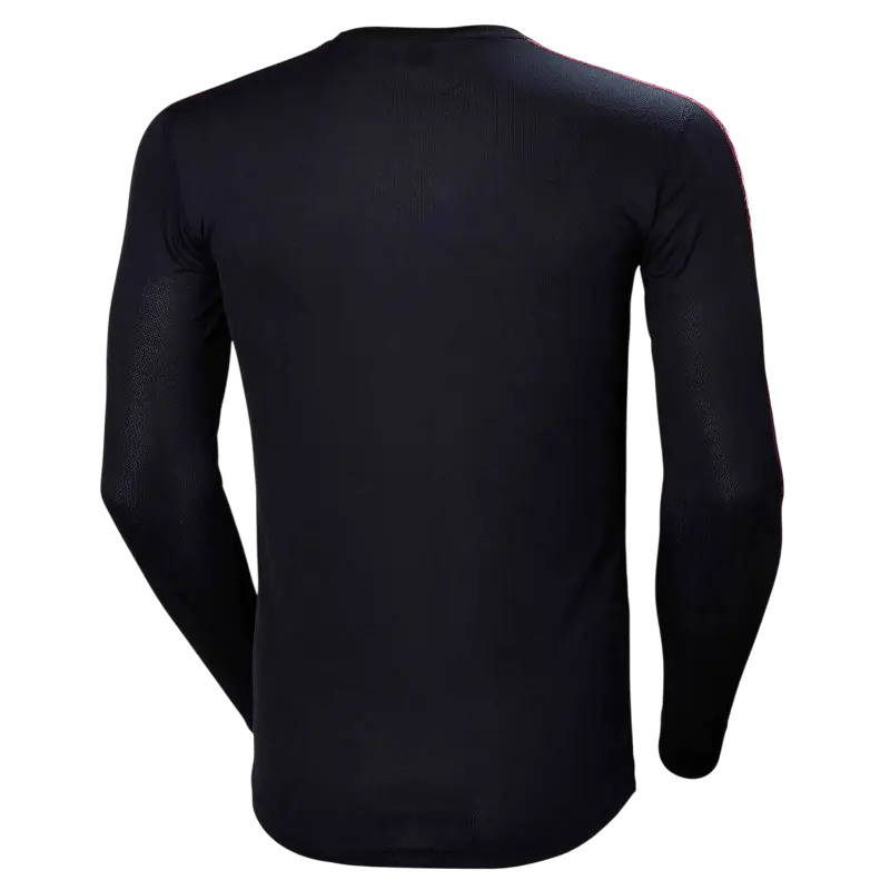 Helly Hansen Men's LIFA Stripe Crew Long - Sleeve T-Shirt - Long - Sleeved T-Shirts - SwagWear