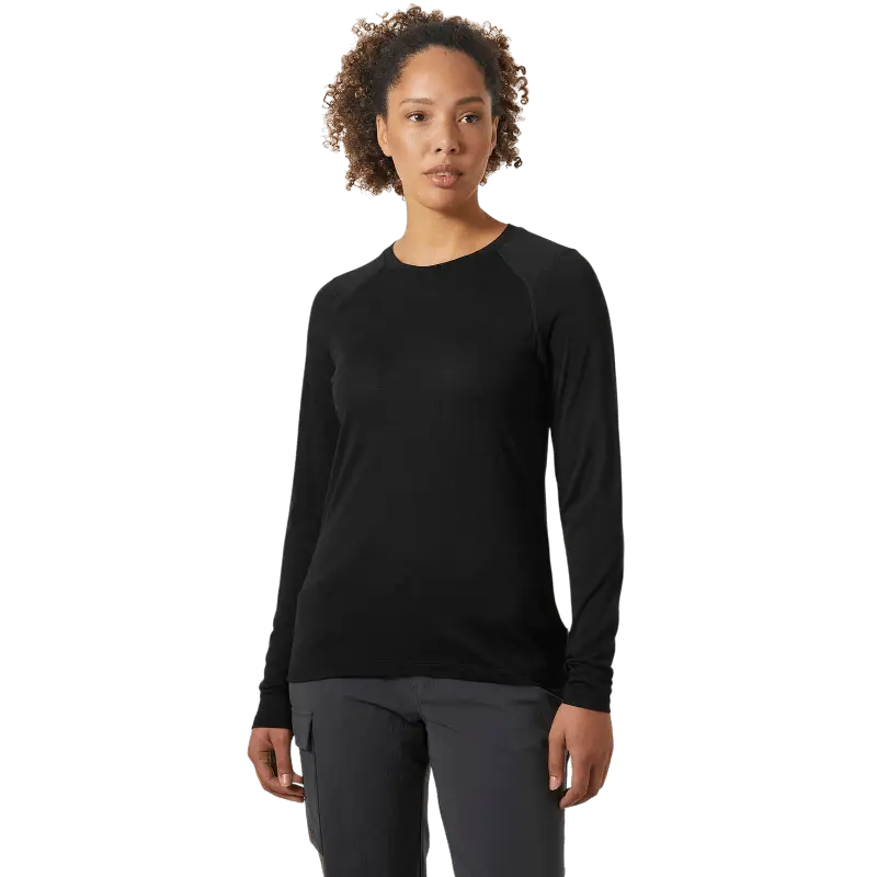 Helly Hansen Women's Durawool Long - Sleeve T-Shirt - T-Shirts - SwagWear