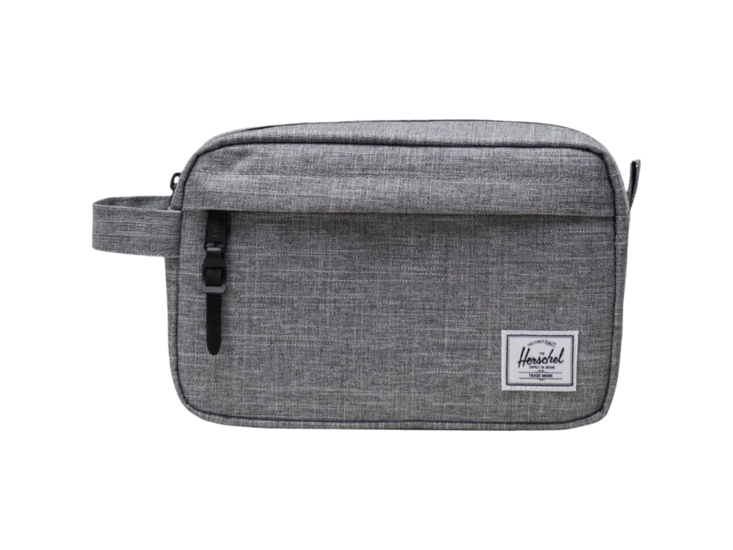 Herschel Recycled Chapter Travel Kit - Raven Crosshatch - Tech Kits