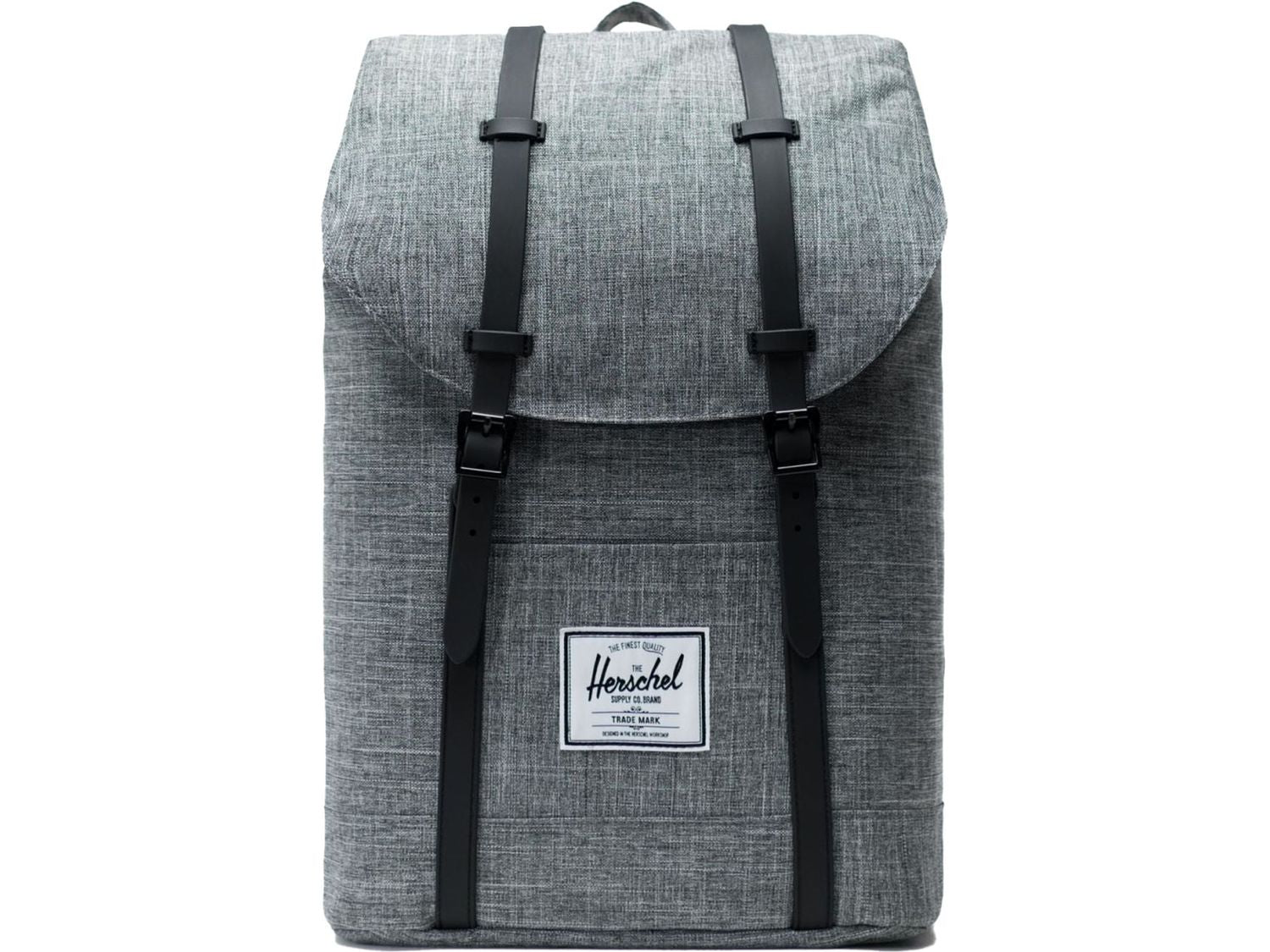 Herschel Retreat 15’’ Computer Backpack - Raven Crosshatch - Laptop Backpacks