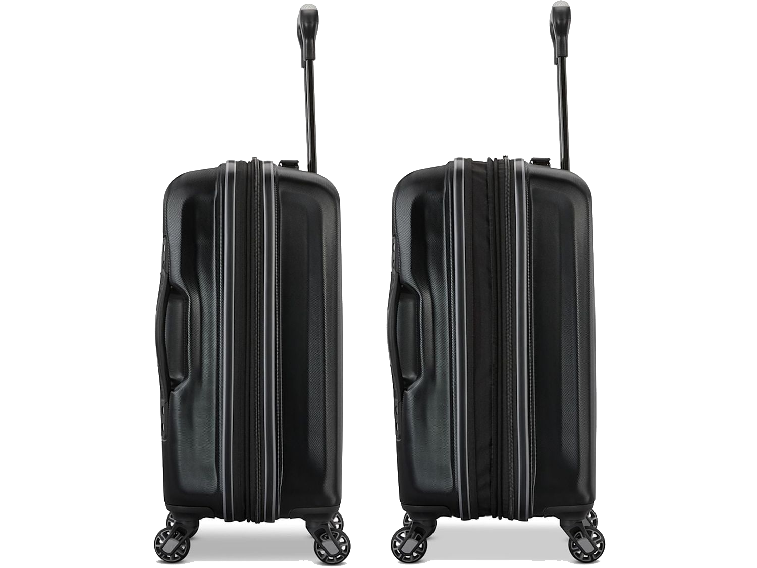 High Sierra Terra Trek Carry-On Luggage - Black - Luggage