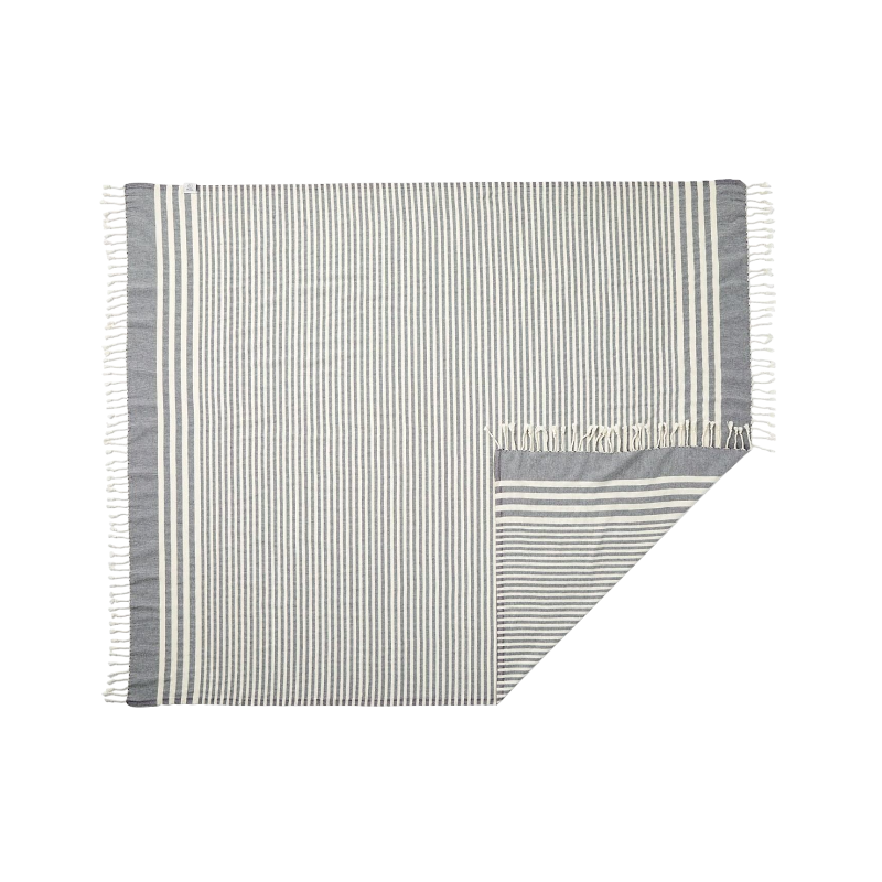 Hilana Upcycled Fethiye Throw Blanket - Blankets