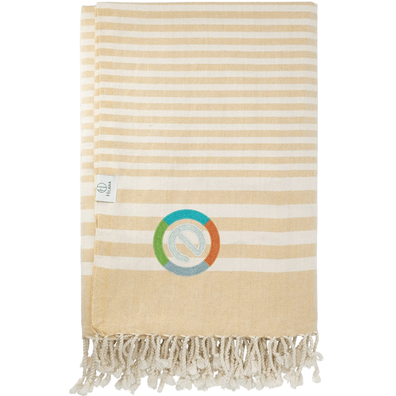 Hilana Upcycled Fethiye Throw Blanket - Blankets - SwagWear