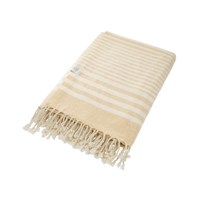 Hilana Upcycled Fethiye Throw Blanket - Blankets - SwagWear