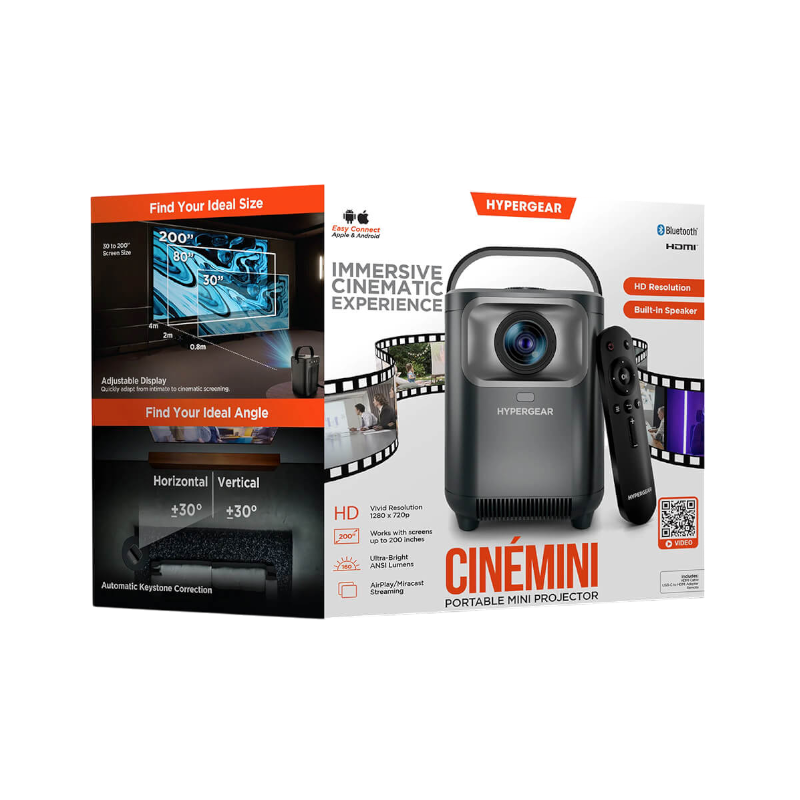 HyperGear CineMini Portable Mini Projector