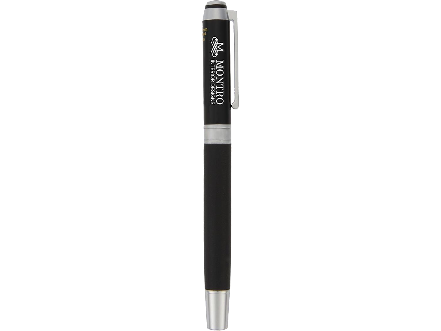 Hyde Recycled Brass Gel Rollerball - Black - Roller Ball Pens