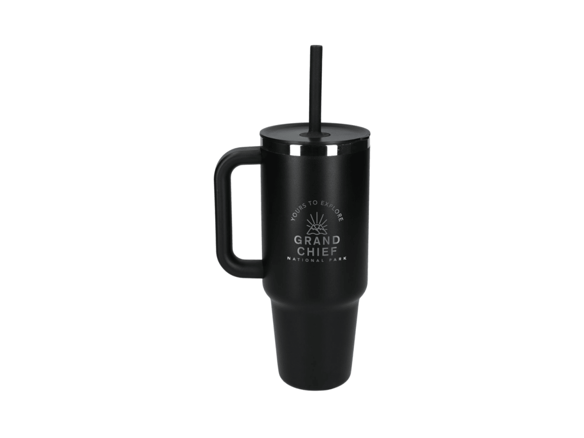 Hydro Flask® All Around™ Travel Tumbler 40oz with Straw - Tumblers w/Straws - SwagWear
