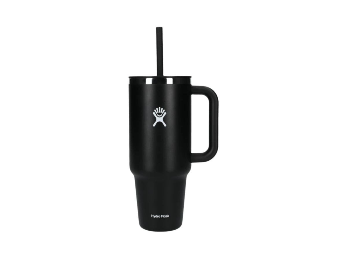 Hydro Flask® All Around™ Travel Tumbler 40oz with Straw - Tumblers w/Straws - SwagWear