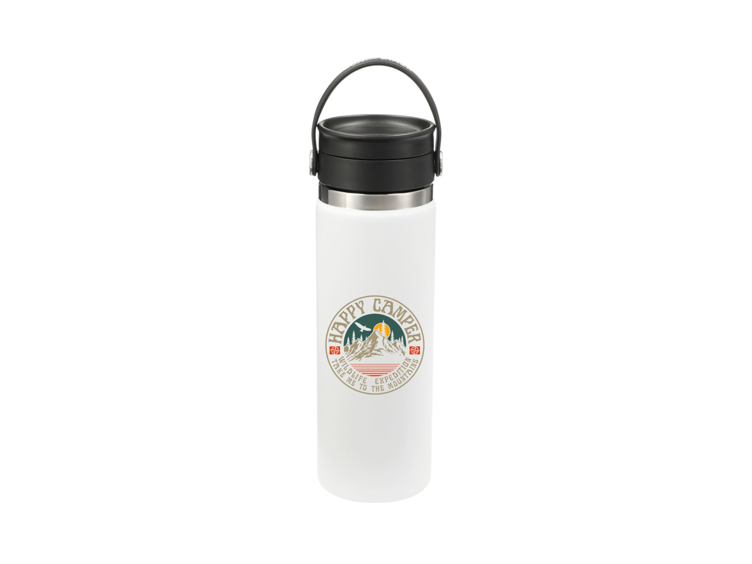 Hydro Flask® Wide Mouth 20 oz Bottle with Flex Sip Lid™ - Water Bottles w/Straw