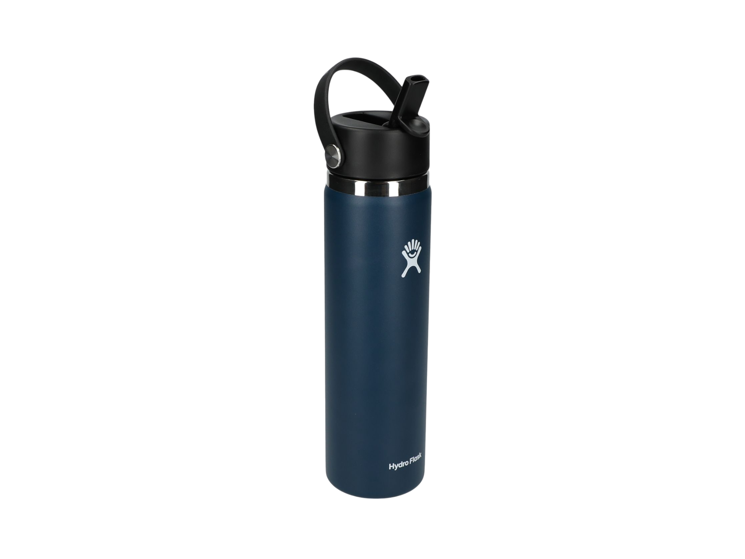 Hydro Flask® Wide Mouth 24oz Bottle with Flex Straw Cap - Water Bottles w/Straw