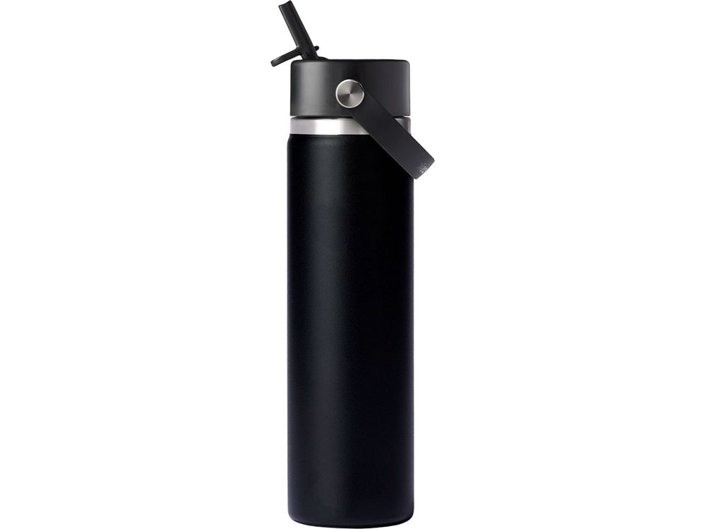 Hydro Flask® Wide Mouth 24oz Bottle with Flex Straw Cap - Water Bottles w/Straw