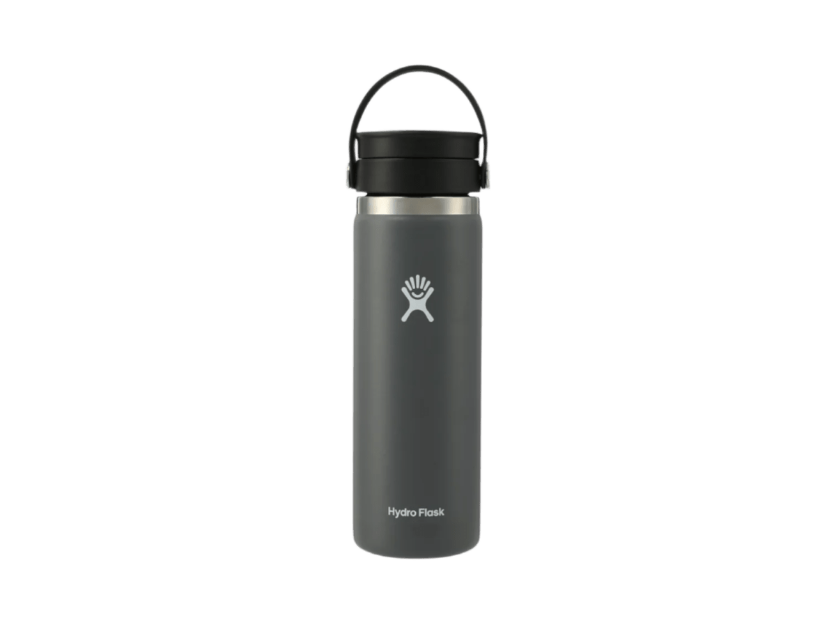 Hydro Flask® Wide Mouth 20 oz Bottle with Flex Sip Lid™ - Water Bottles w/Straw - SwagWear