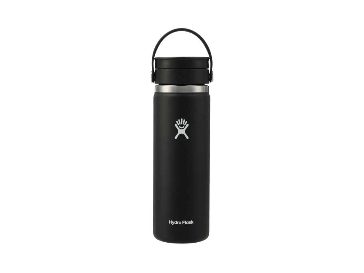 Hydro Flask® Wide Mouth 20 oz Bottle with Flex Sip Lid™ - Water Bottles w/Straw - SwagWear