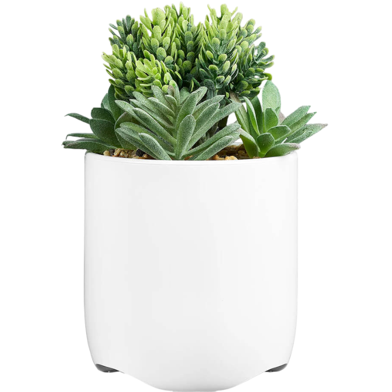 iHome Faux Succulent with USB Charging Station