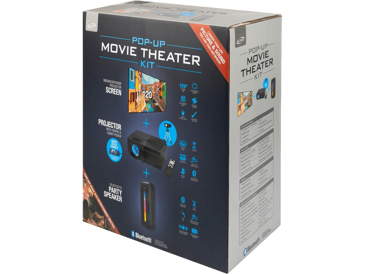 iLive™ Cinema Home Theater Kit - Outdoor Theater Kits - SwagWear