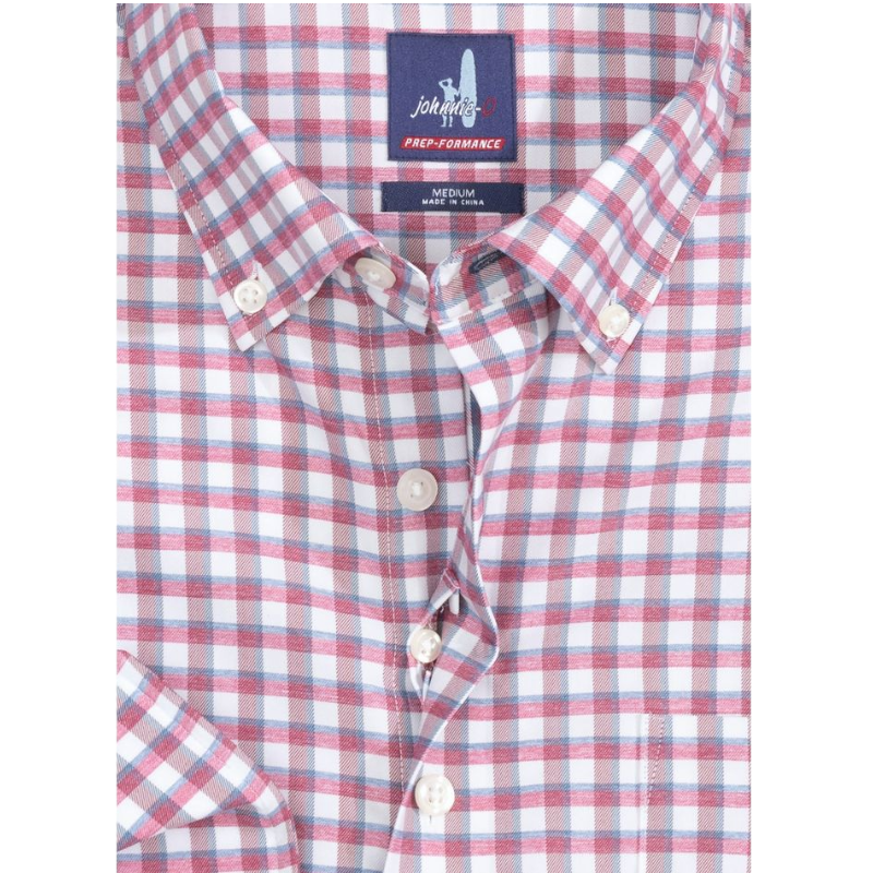 Johnnie-O Men's Mead PREP-FORMANCE Button Up Shirt