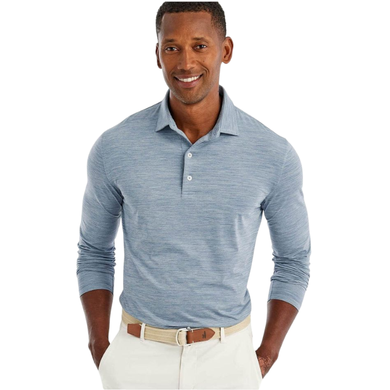Johnnie-O Men's Swing Featherweight Long-Sleeve Polo
