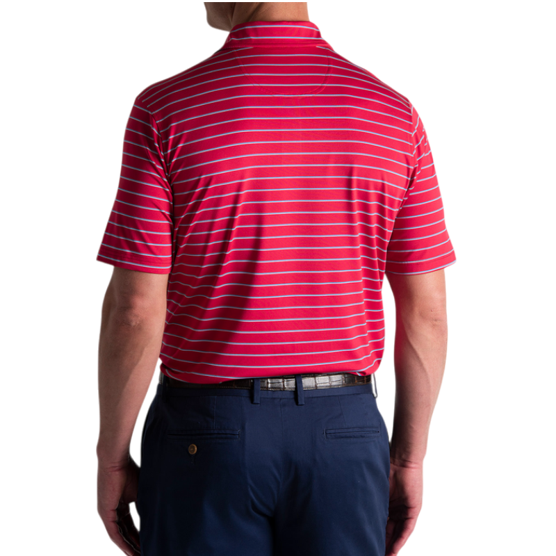 Fairway and Greene Men's Faxon Stripe Polo