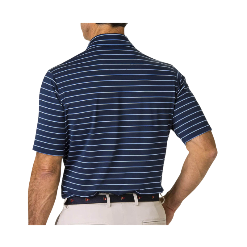 Fairway and Greene Men's Faxon Stripe Polo