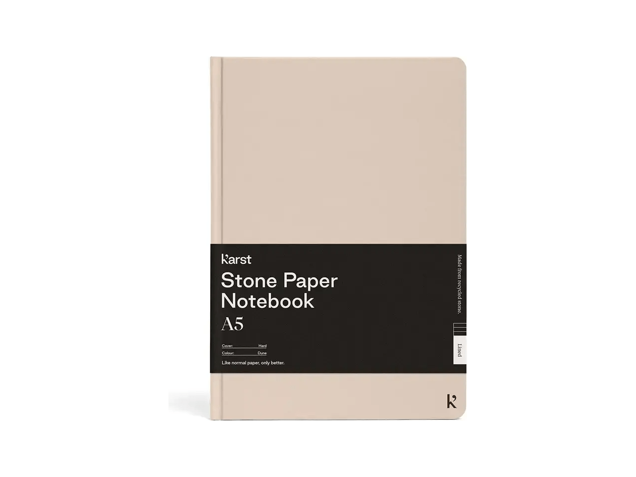 Karst Stone Paper Hardcover Notebook - Dune / Dots - Stone Notebooks