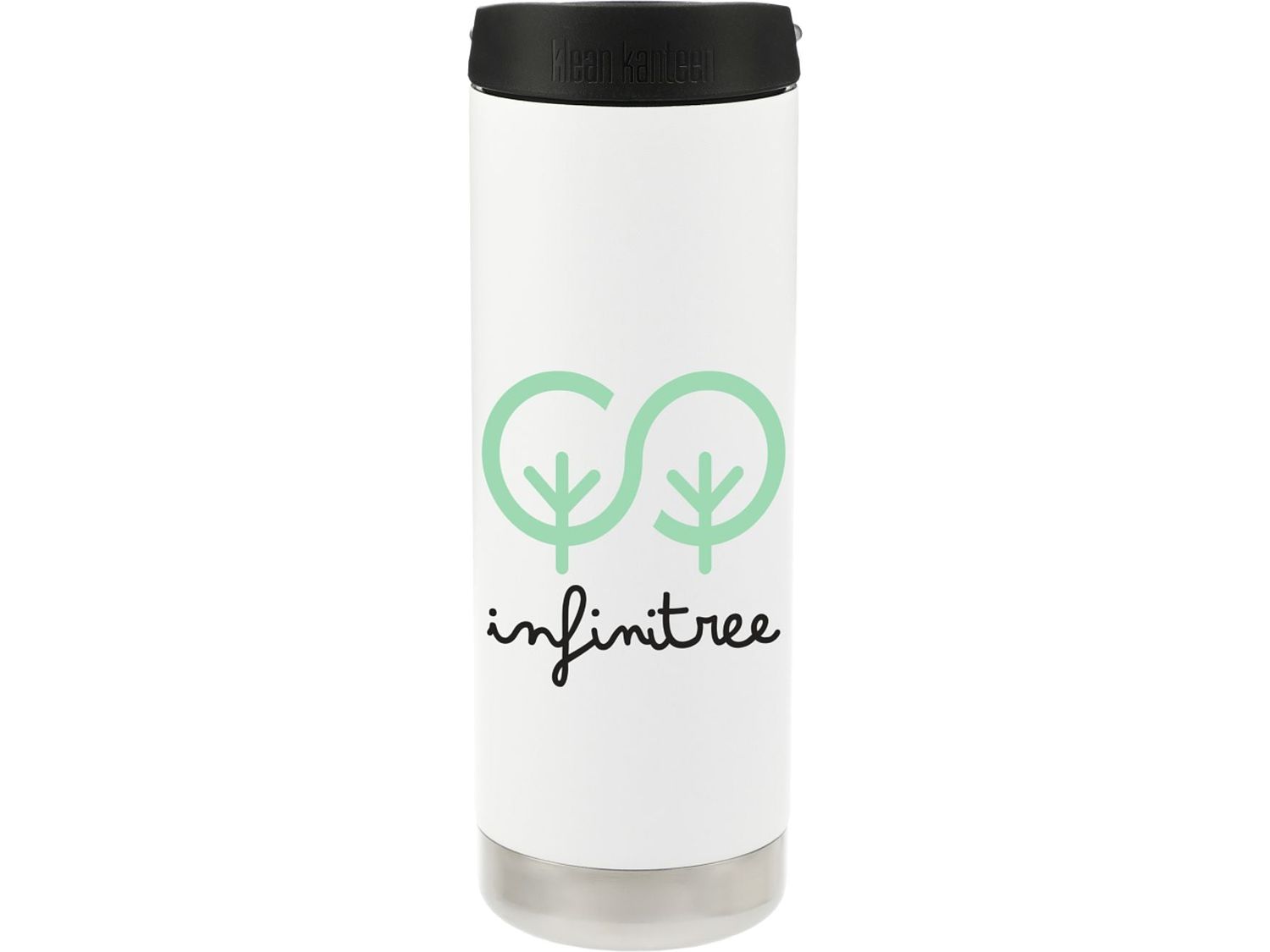 Klean Kanteen Eco TKWide 16oz - Café Cap - White / 16oz - Water Bottles