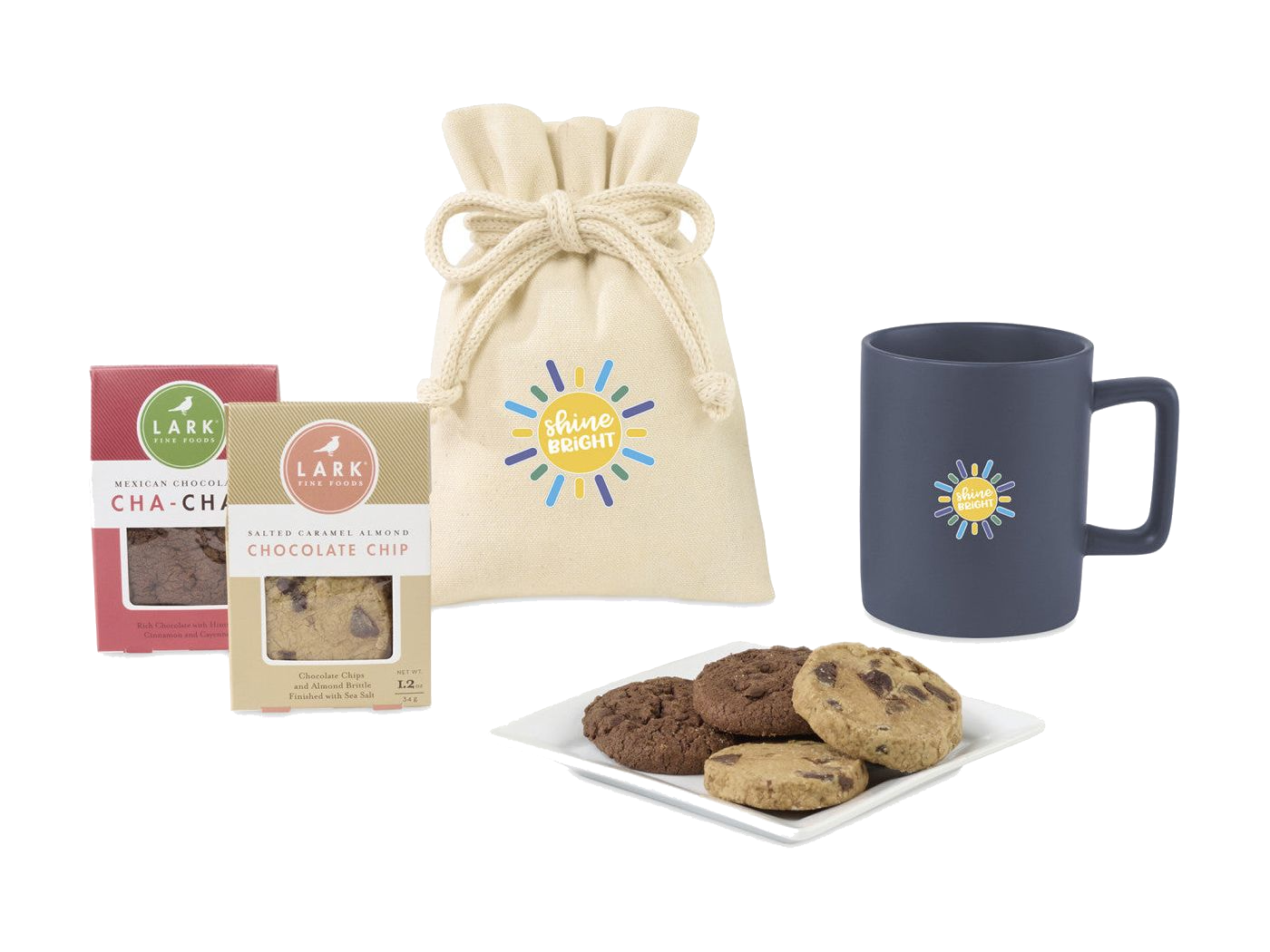 Lark Welcoming Cookie Treat Mug Stuffer - Food Gift Sets