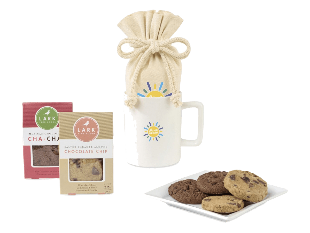 Lark Welcoming Cookie Treat Mug Stuffer - Food Gift Sets - SwagWear