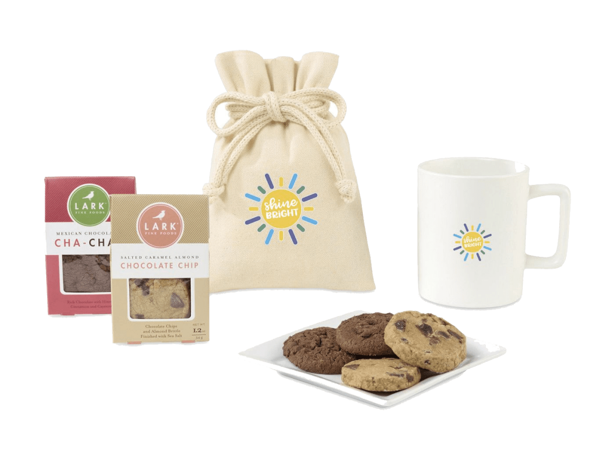 Lark Welcoming Cookie Treat Mug Stuffer - Food Gift Sets - SwagWear
