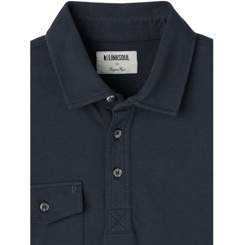 Linksoul Men's Coast Highway Pocket Polo - Polos - SwagWear