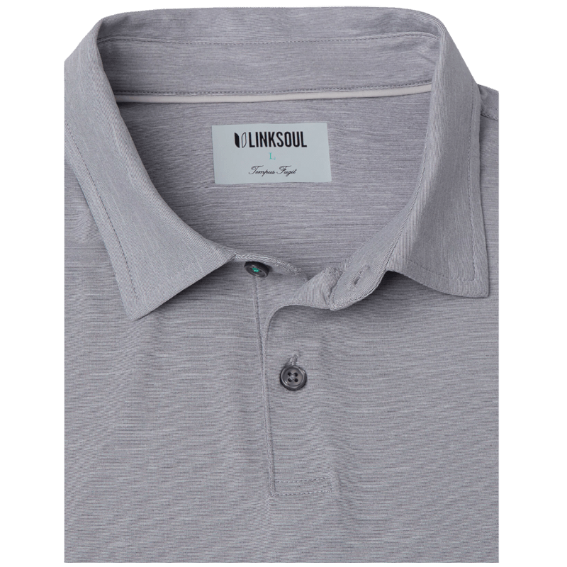 Linksoul Men's Sun Valley Long-Sleeve Polo - Polos - SwagWear