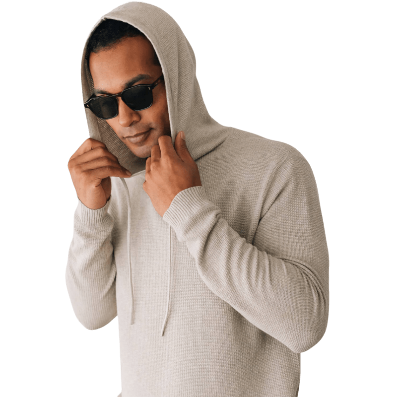 Linksoul Men's Waffle Hoodie - Hoodies - SwagWear