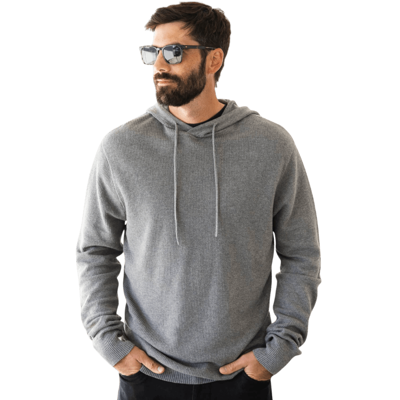 Linksoul Men's Waffle Hoodie - Hoodies - SwagWear