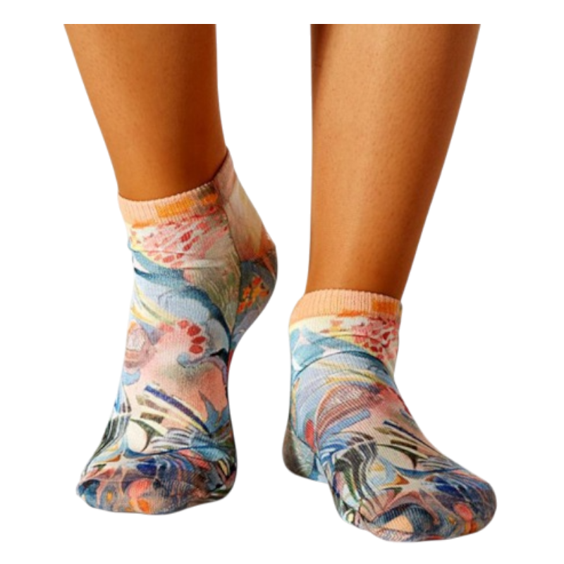 Low cut sublimated full color Socks, 200 needle - Socks - SwagWear